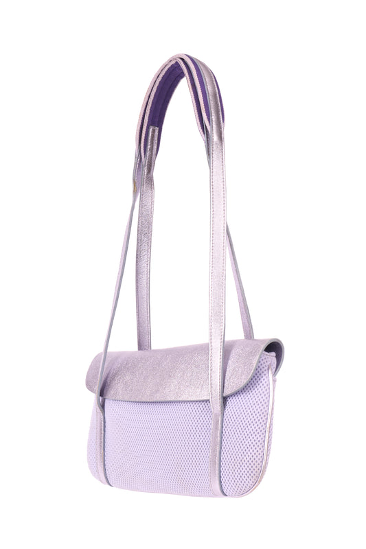 Vintage S/S 1999 Lilac Metallic Mesh Bag