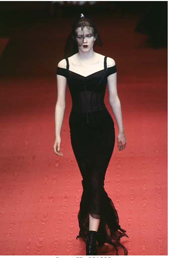 Vintage Dolce and Gabbana F/W 1997 Silk Dress