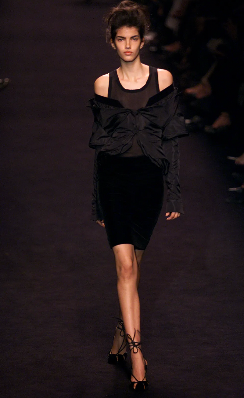 Yves Saint Laurent Tom Ford F/W 2002  Silk Blazer