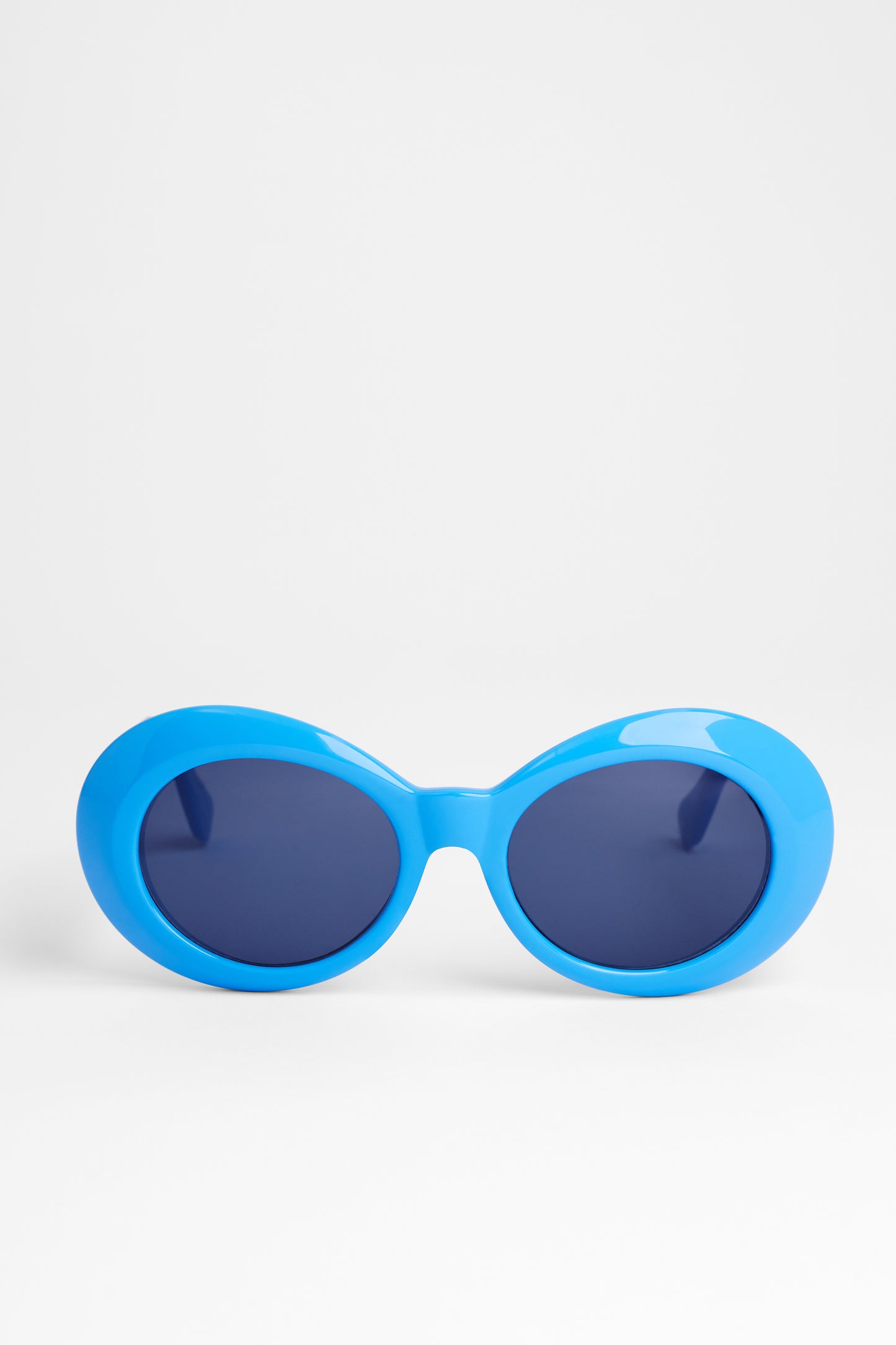 Circa 1990's Blue Frame Sunglasses