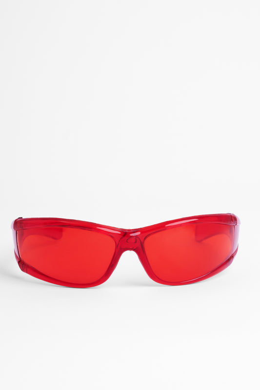 Vintage 1980’s Red Shield Sunglasses