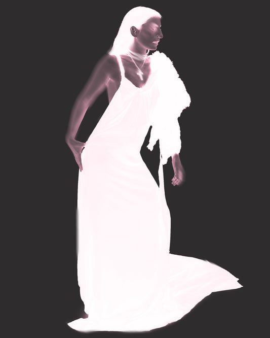 Vintage Gucci F/w 2002 By Tom Ford Purple Gown Full Look