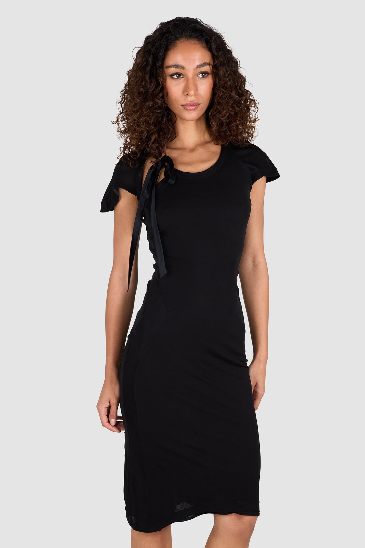 Vintage Yves  Saint Laurent F/W 2004 Black Dress