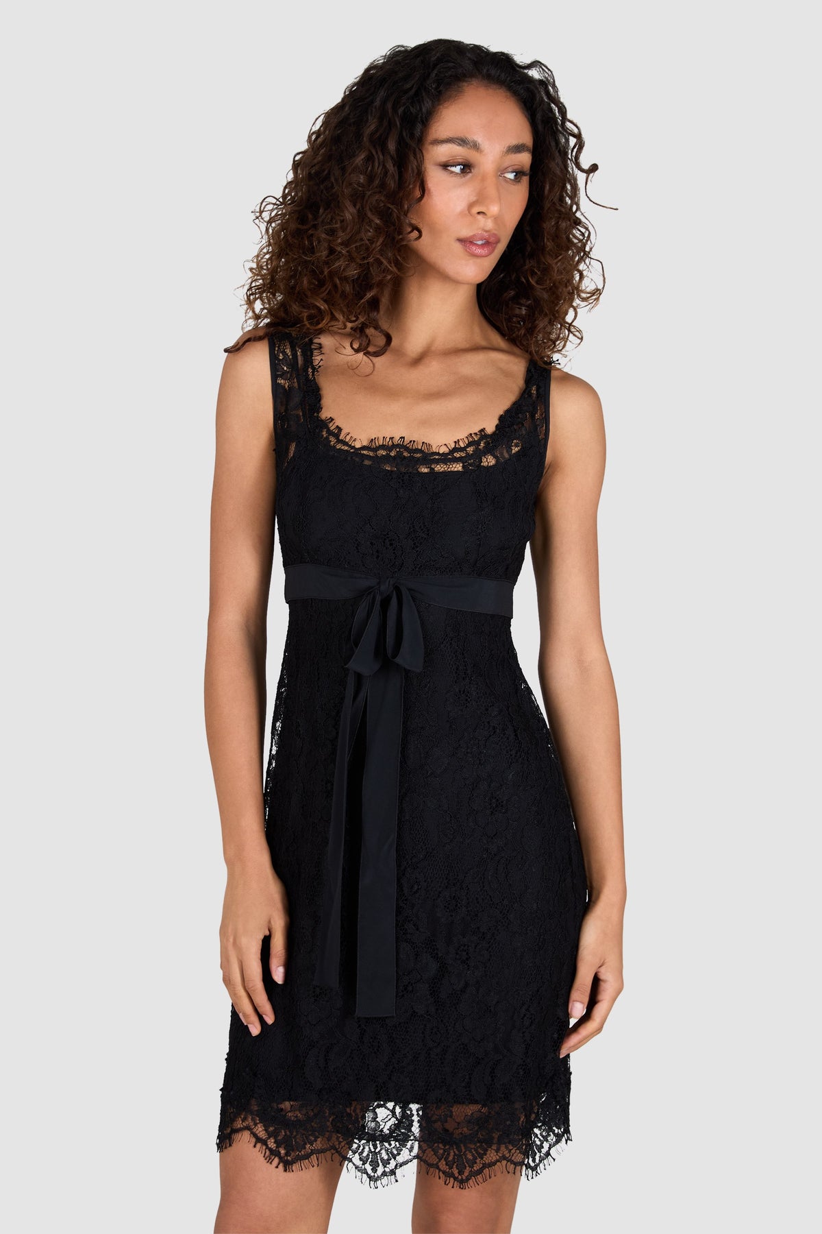 Dolce&Gabbana Black Lace Mini Dress
