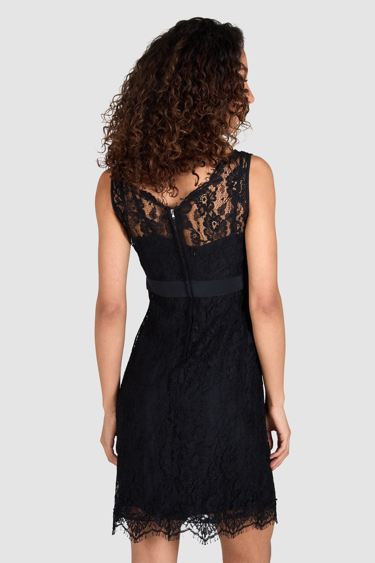 Dolce&Gabbana Black Lace Mini Dress