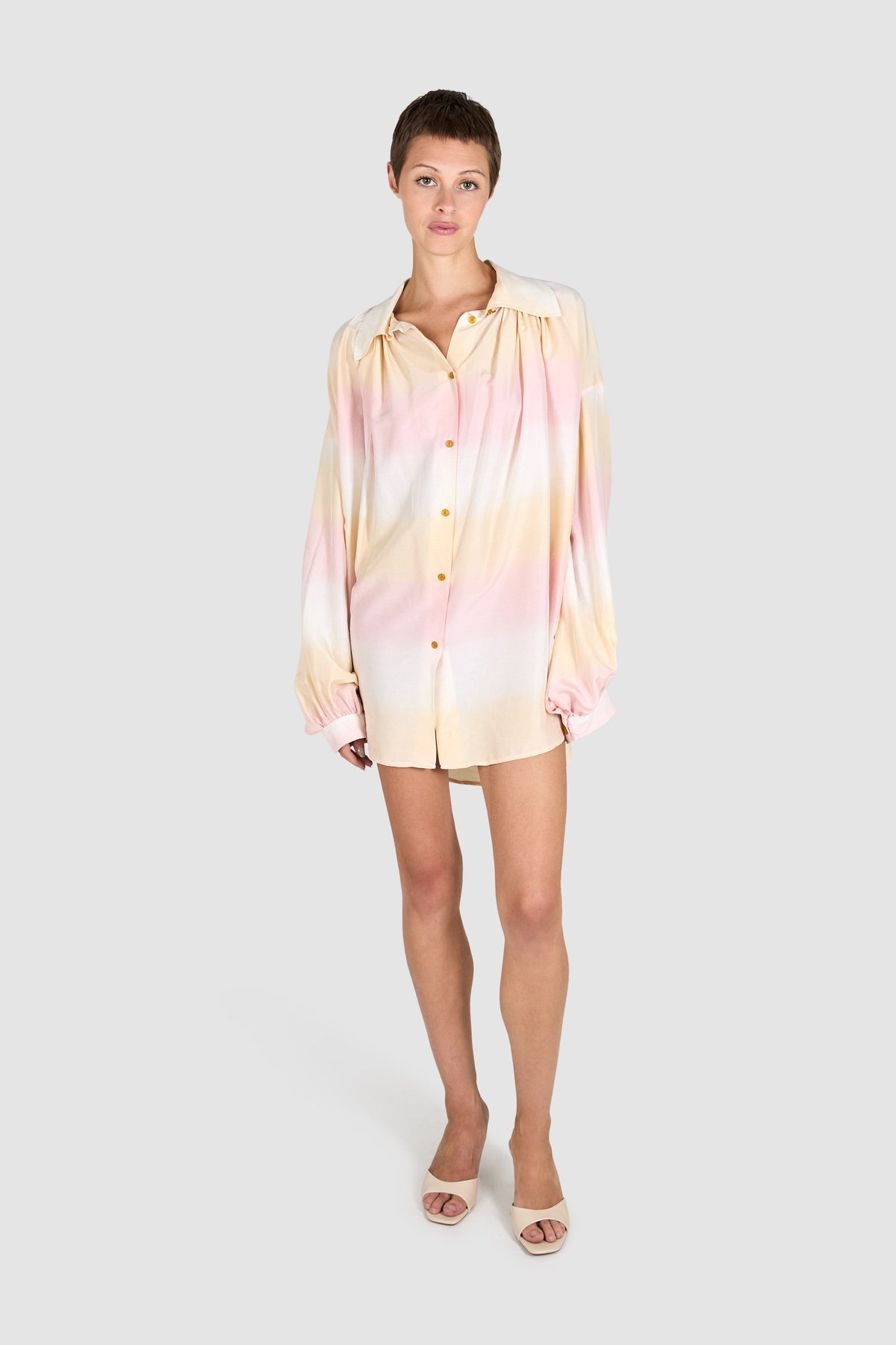 Vintage 1994 Vivienne Westwood Balloon Rainbow Shirt