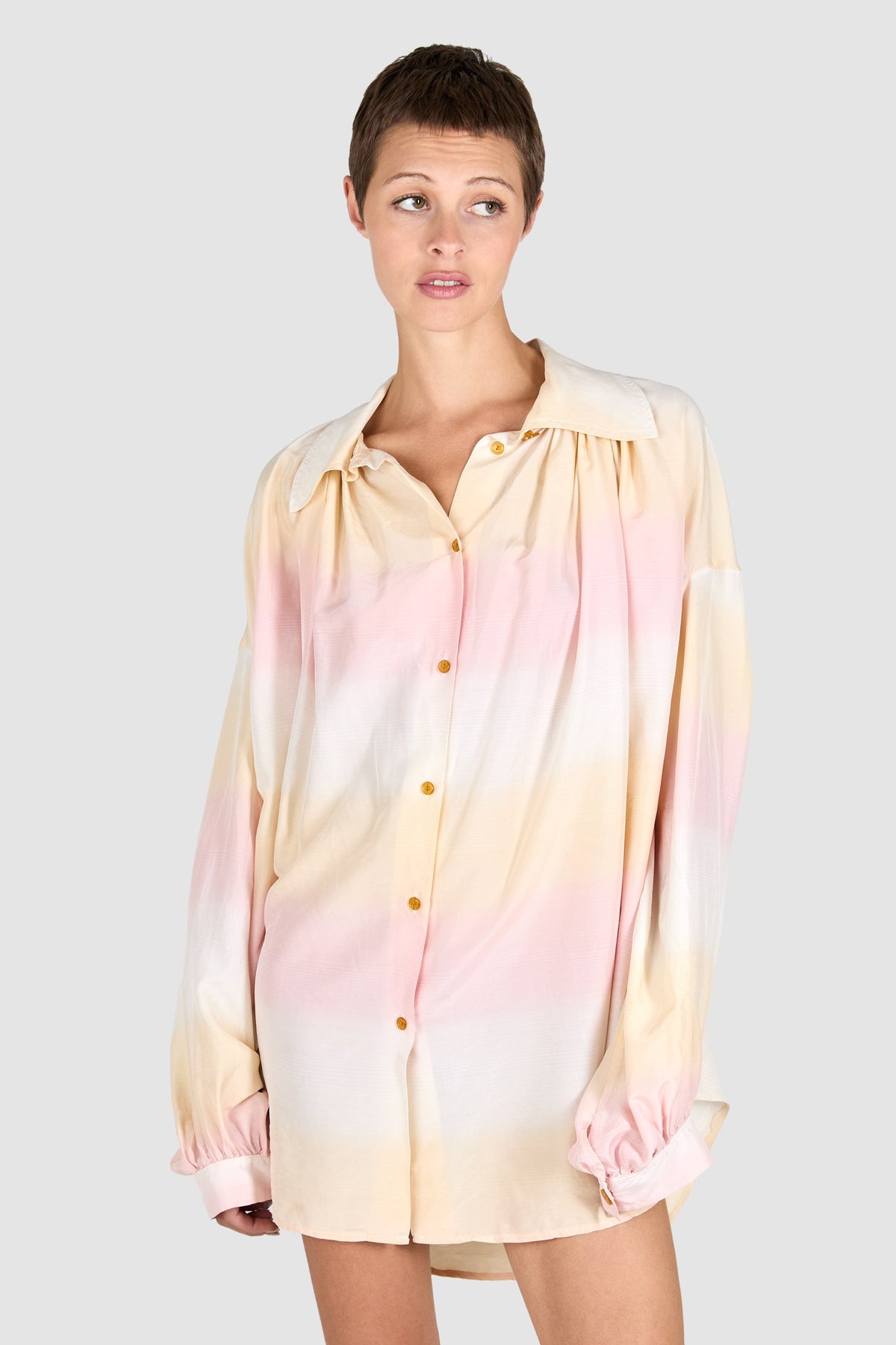 Vintage 1994 Vivienne Westwood Balloon Rainbow Shirt