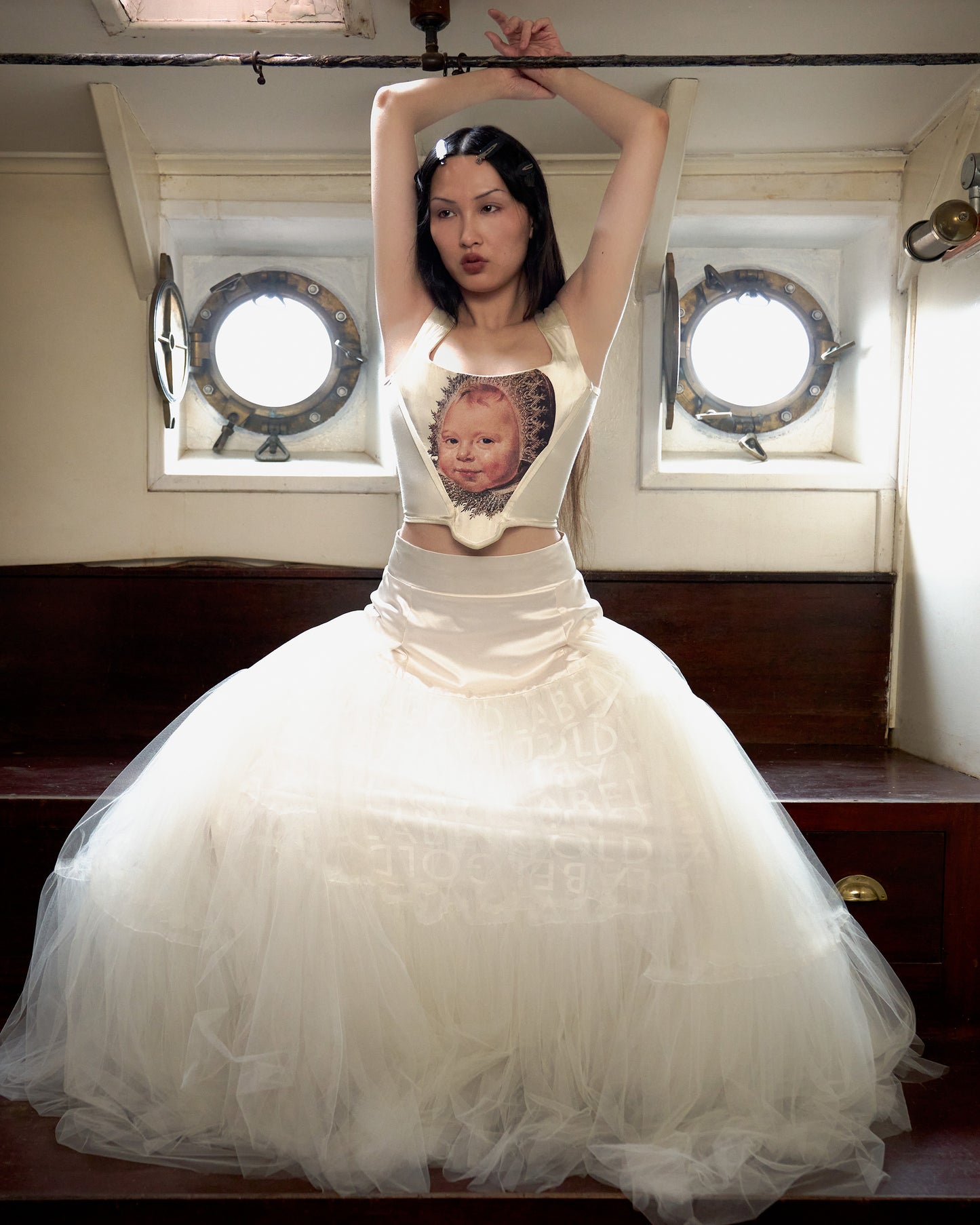 Vintage Baby Portrait Corset F/W 1992