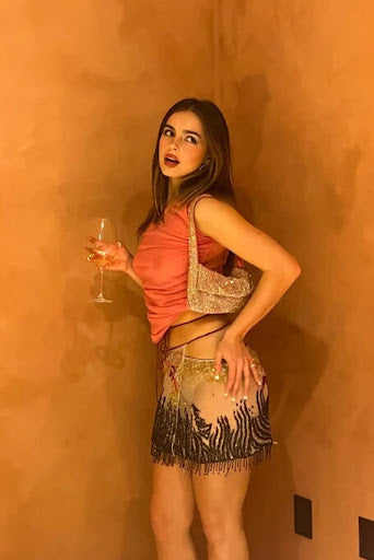 S/S Roberto Cavalli 2000 Beaded Mini Skirt