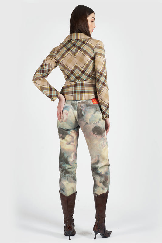 Vintage F/W 1995 Tartan Blazer