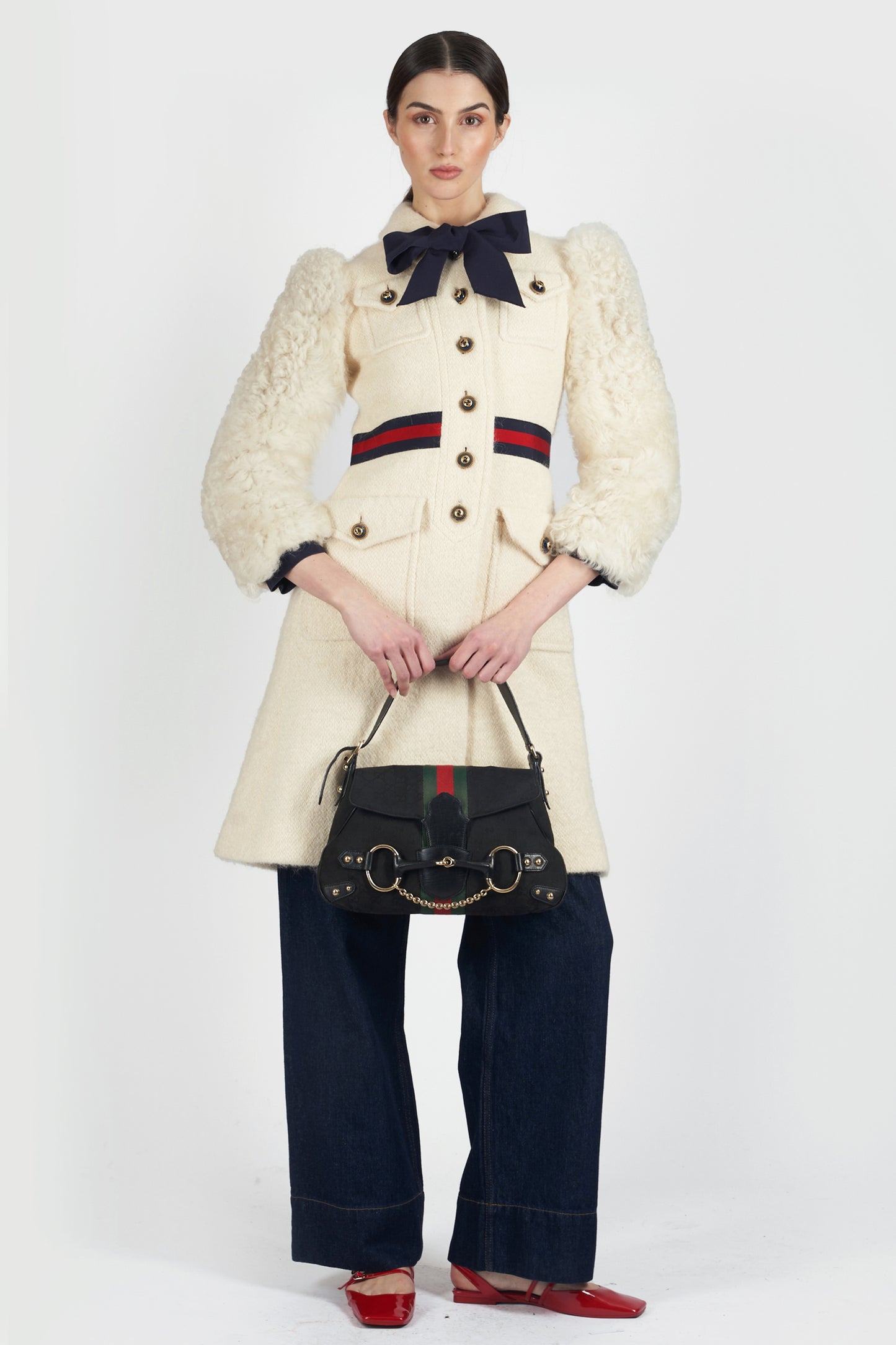 F/W 2021 Shearling and Wool Coat