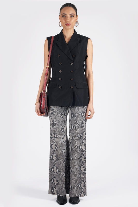 Vintage S/S 1994 Boned Cutout Waistcoat
