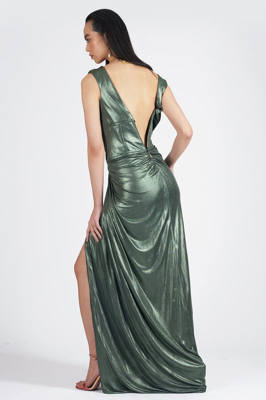 F/W 2007 Metallic Gown